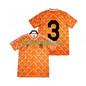 Nederland 3 Retro Hjemme Fotballdrakt 1988 Kortermet